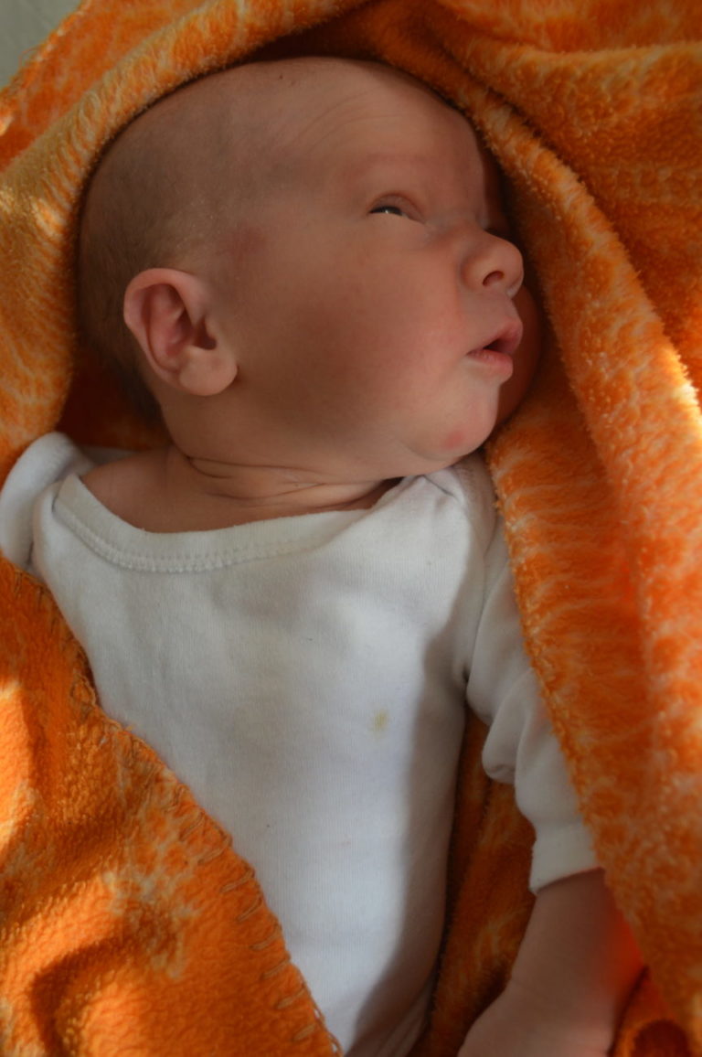 Paweł urodził się 4 grudnia z wagą 3100 g i miarą 52 cm. Rodzice, Wioleta i Kamil, mają już rocznego synka Fabiana.