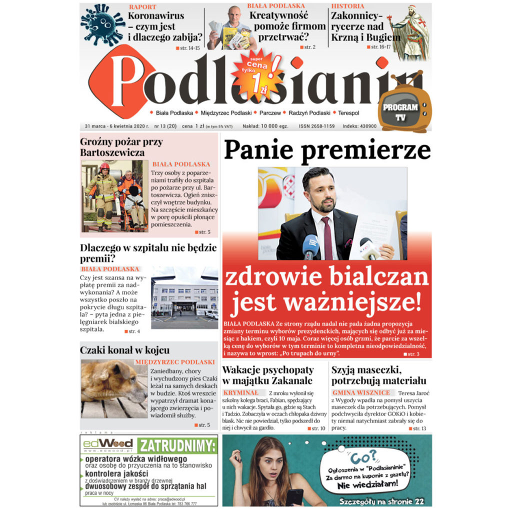 Czytaj Podlasianina bez wychodzenia z domu