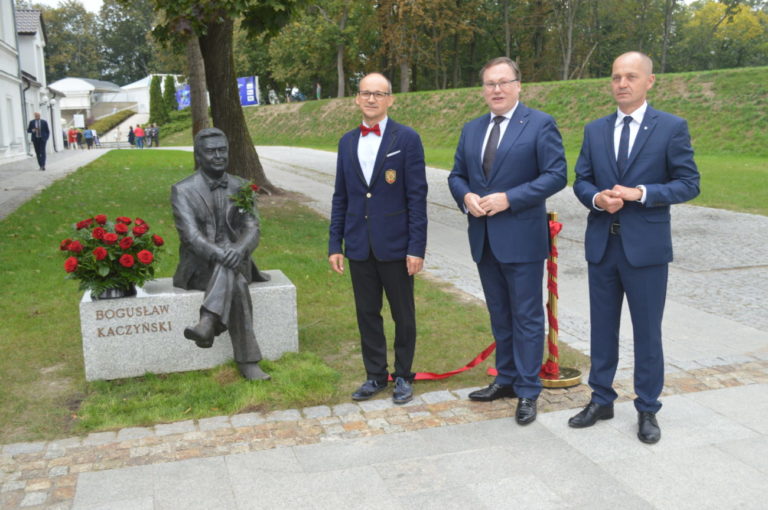 Odsłonięcie pomnika Bogusława Kaczyńskiego