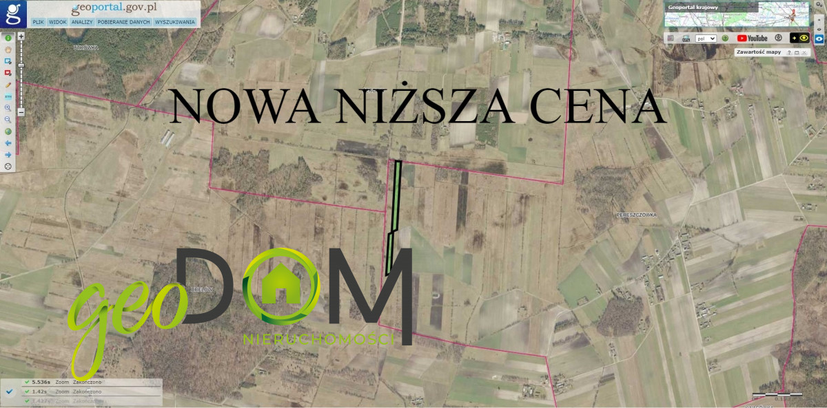 Działki na sprzedaż w gminie Pereszcz&oacute;wka