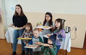 Świetlica w Kuzawce zapachniała pizzą i goframi