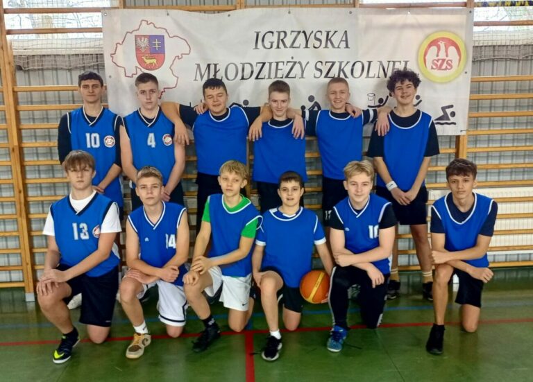 Igrzyska Młodzieży Szkolnej w koszykówce chłopców dla SP nr 1 w Parczewie