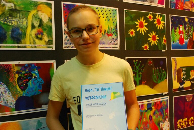 Jakub z pracowni Piksel wyróżniony w ogólnopolskim konkursie