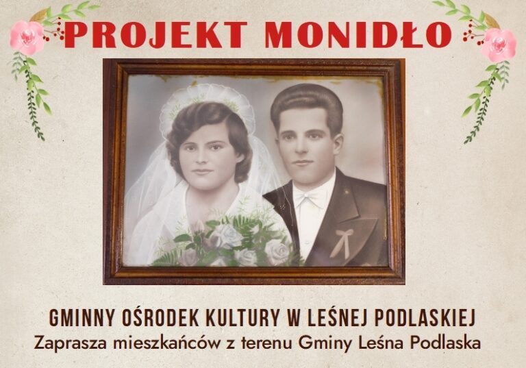 Leśna Podlaska: Wypożycz do GOK-u rodzinny portret ślubny
