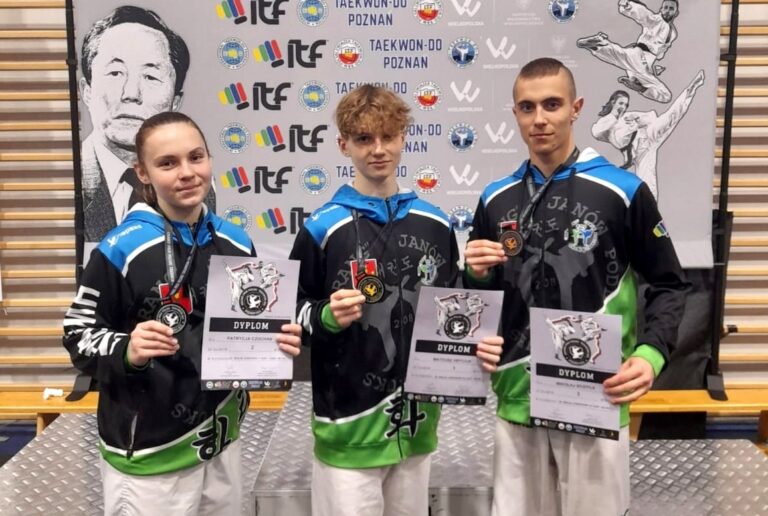 4 medale janowskiego Hwa-Rang na Grand Prix Polski Juniorów w taekwon-do