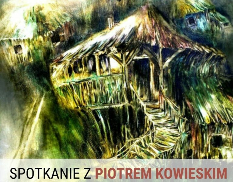 Spotkanie z bialskim artystą Piotrem Kowieskim – zaproszenie