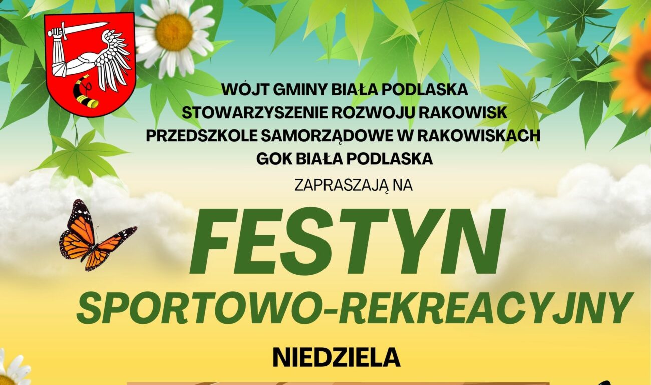 Festyn sportowo-rekreacyjny w Rakowiskach – zapowiedź