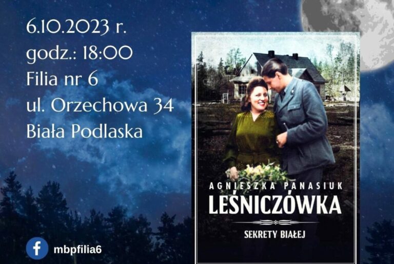 Przyjdź na spotkanie promujące najnowszą powieść Agnieszki Panasiuk