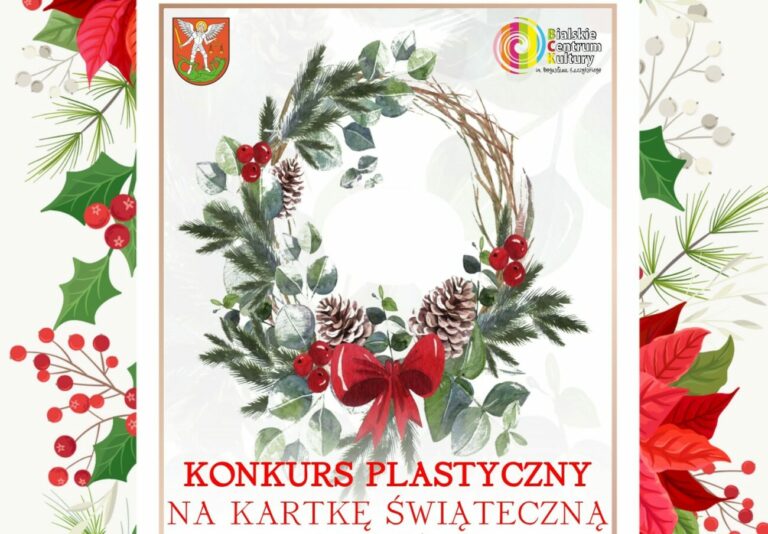 Konkurs plastyczny 'Najpiękniejsze życzenia bożonarodzeniowe z Białej Podlaskiej' – zapowiedź