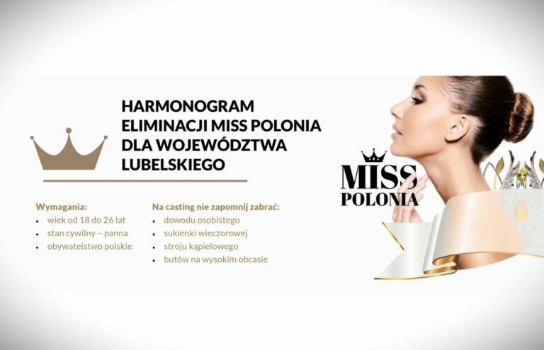 Bialskie eliminacje Miss Polonia województwa lubelskiego – zapowiedź