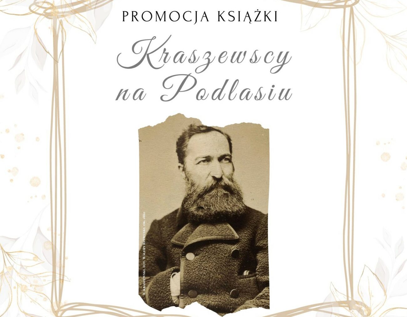 Promocja książki 'Kraszewscy na Podlasiu' w Wisznicach – zapowiedź