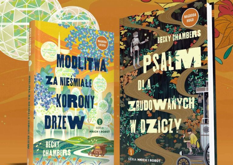 Kącik książkowy: Wyjątkowa seria 'Mnich i robot' już w Polsce
