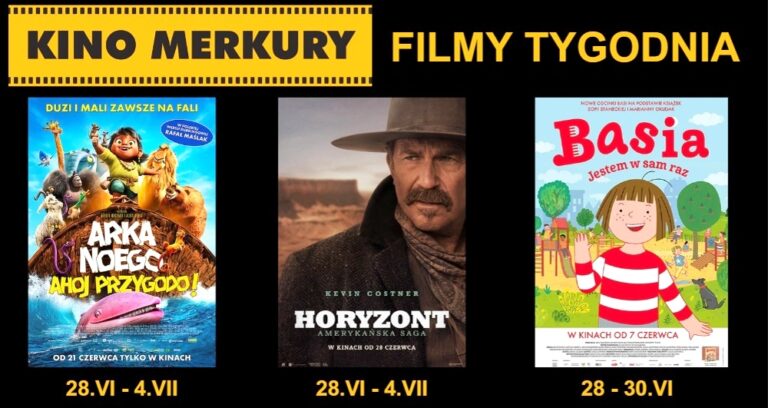 Kino Merkury: Kilka hitów dla dzieci i doskonały western 'Horyzont'