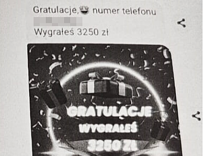 Myślała, że wygrała w konkursie, straciła niemal 5 tysięcy