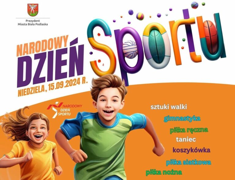 Niedziela na sportowo w Białej Podlaskiej – zapowiedź