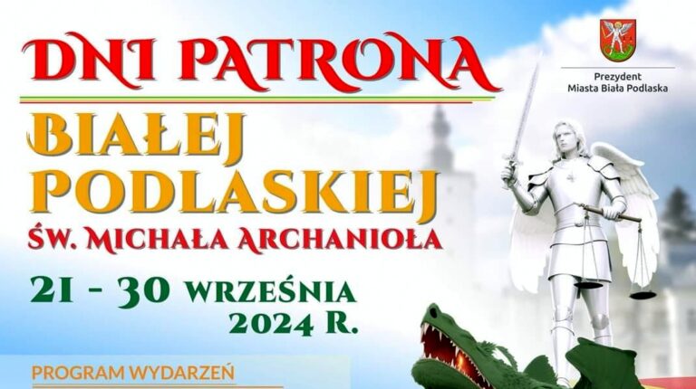 Mnóstwo wydarzeń w ramach Dni Patrona Miasta Biała Podlaska – zapowiedź