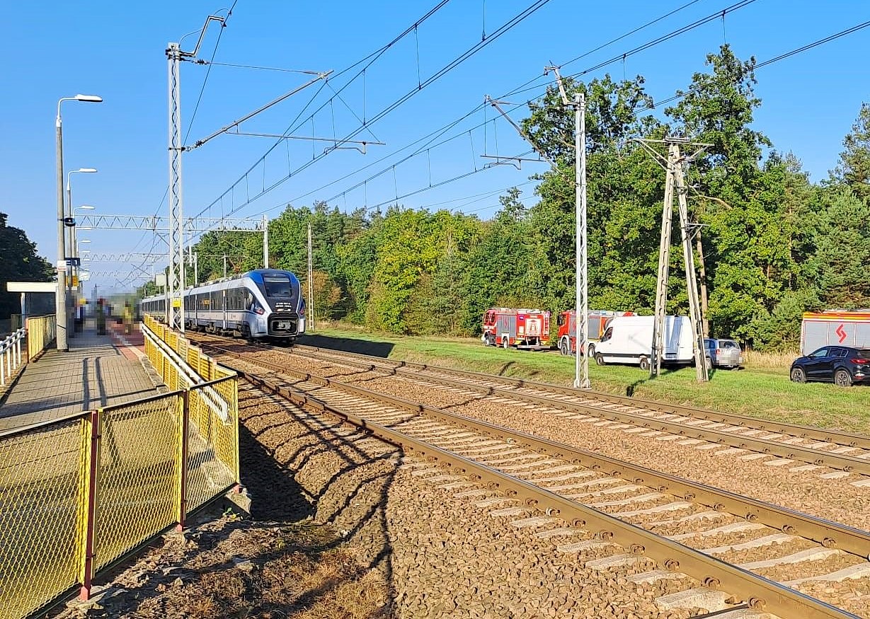 Pociąg śmiertelnie potrącił kobietę w Porosiukach