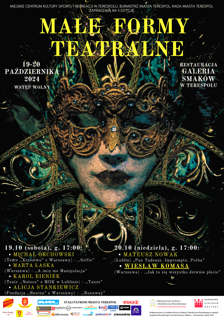Małe Formy Teatralne w Terespolu – zapowiedź