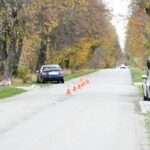 Auto potrąciło rowerzystkę, dwaj nastolatkowie zderzyli się na motocyklach