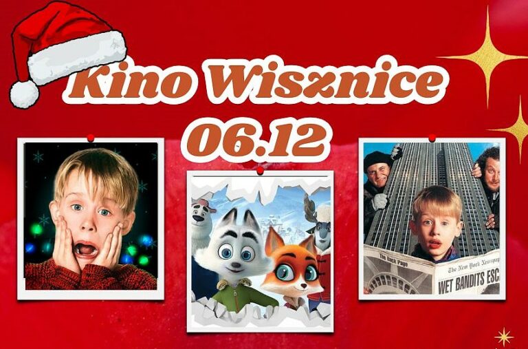 Mikołajkowe seanse filmowe w kinie w Wisznicach – zapowiedź