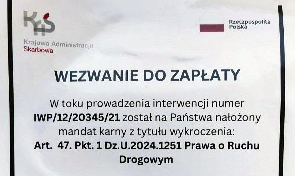 Uwaga na fałszywe wezwania do zapłaty z administracji skarbowej!