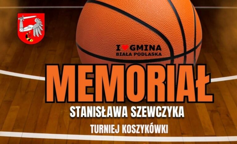 Gmina Biała Podlaska zaprasza na Memoriał Stanisława Szewczyka w koszykówce z kwestą na WOŚP