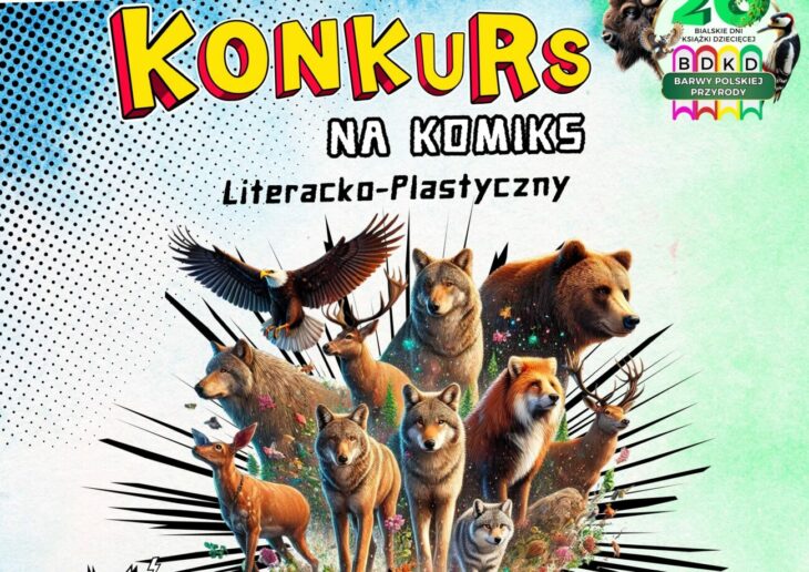 26. Bialskie Dni Książki Dziecięcej: Ruszył konkurs na komiks, czekają atrakcyjne nagrody!