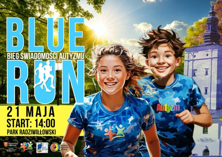 Weź udział w Biegu Świadomości Autyzmu Blue Run