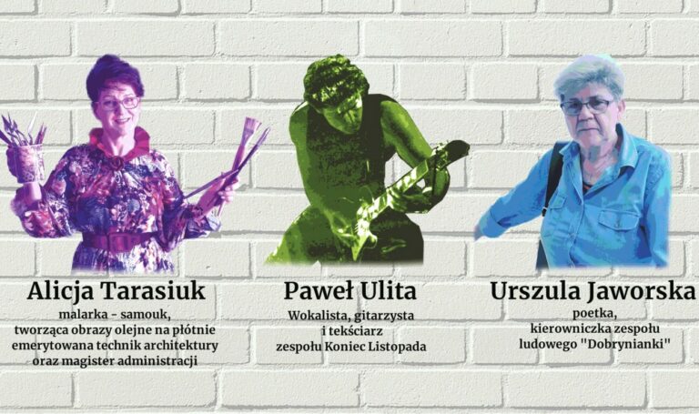 Malarka, poetka i wokalista rockowy gośćmi 'Trzech spojrzeń na kulturę' w Terespolu – zapowiedź