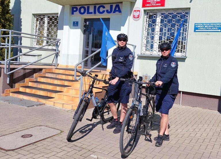 Biała Podlaska: Policyjne patrole rowerowe ruszyły w teren
