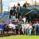 Powrót legendy na tory historii! Uczniowie Zespołu Szkół w Małaszewiczach odrestaurowali parowóz Ty2-1055