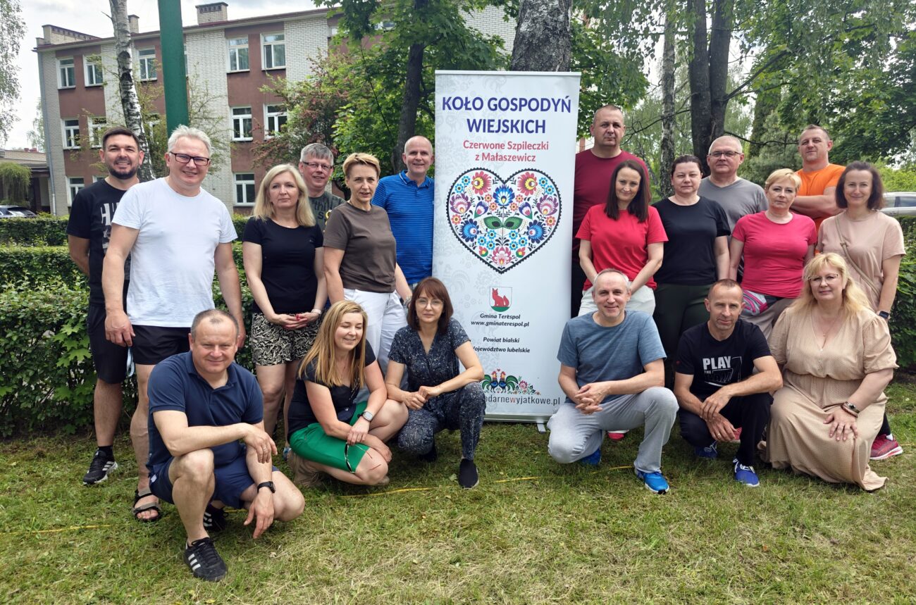 Piknik rodzinny w Małaszewiczach: Sołtys, radni i Czerwone Szpileczki zaprosili do wspólnej zabawy
