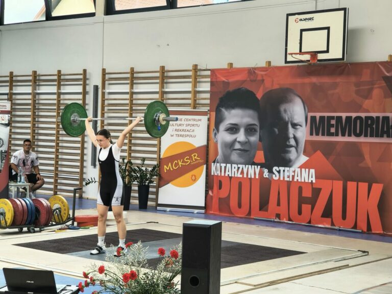 Udany pierwszy memoriały Katarzyny i Stefana Polaczuków w podnoszeniu ciężarów w Terespolu
