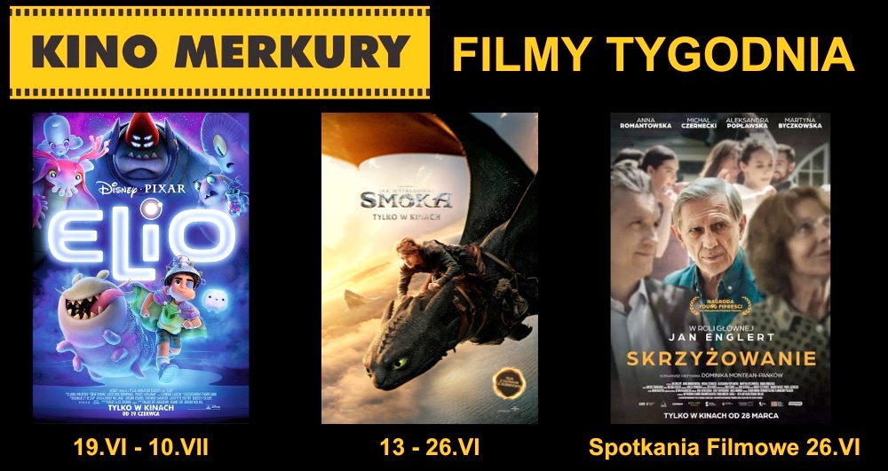 Merkury poleca: 'Lilo i Stitch', 'Elio' i 'Jak wytresować smoka'