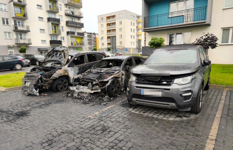 Wiadomo, kto podpalił samochód na bialskim osiedlu