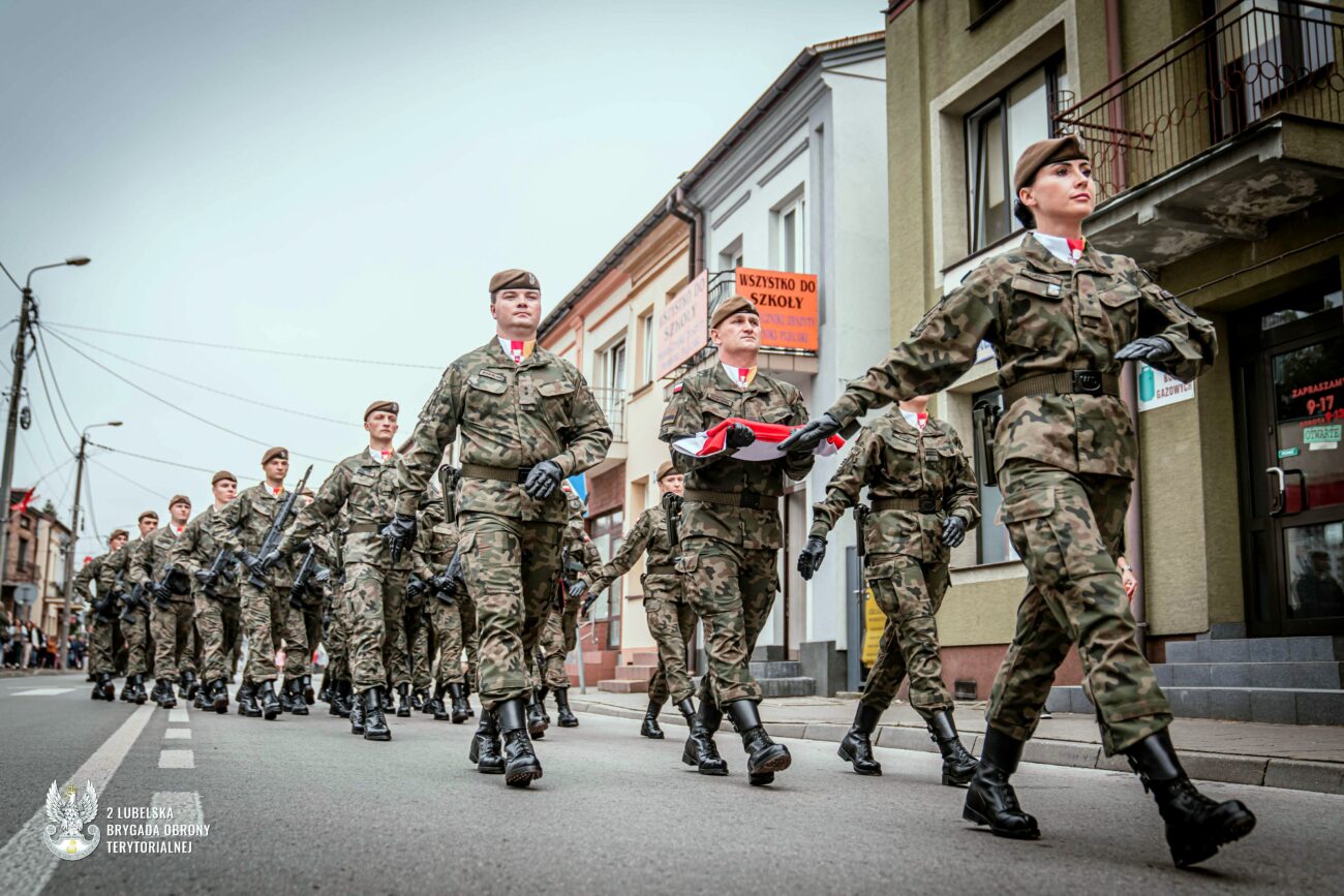155 żołnierzy ochotników z 2. Lubelskiej Brygady OT złożyło przysięgę w Parczewie