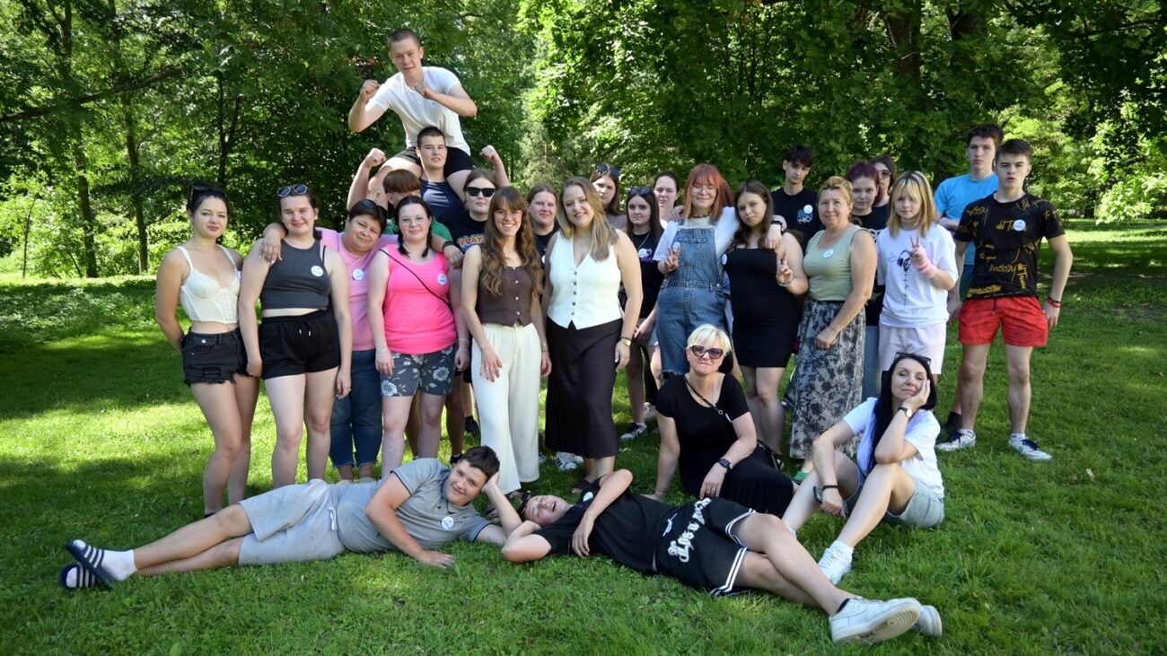 Młodzież z dwóch krajów integrowała się w ECKiW OHP w Roskoszy