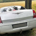 Tak uciekał przed policją, że wylądował w rowie