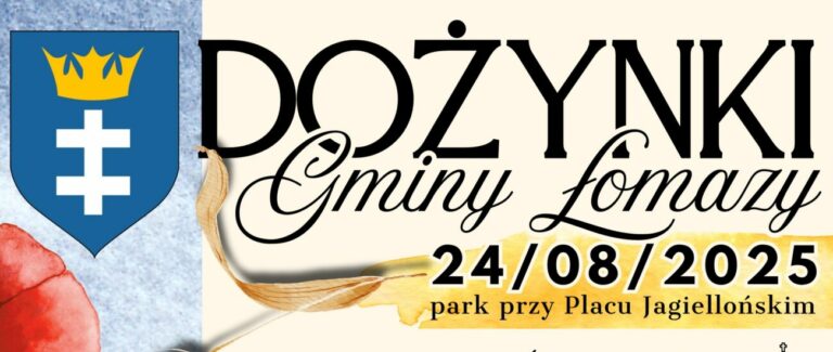 Dożynki gminy Łomazy z konkursem wieńców, koncertami i potańcówką – zapowiedź