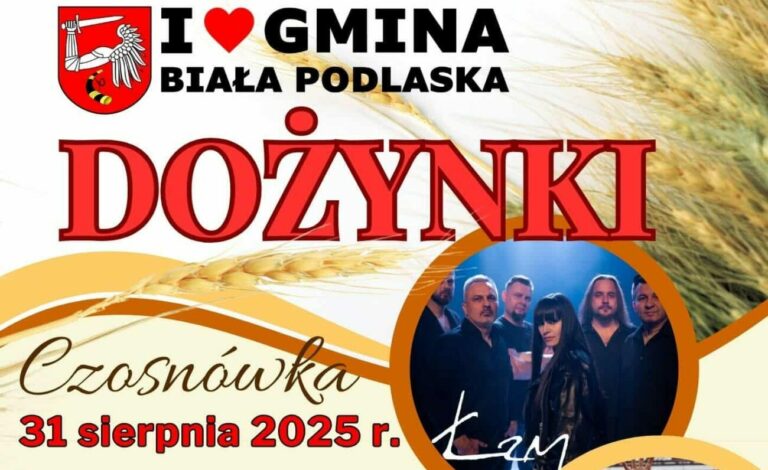 Łzy, Starsi i Kubańczyk gwiazdami dożynek gminy Biała Podlaska – zapowiedź