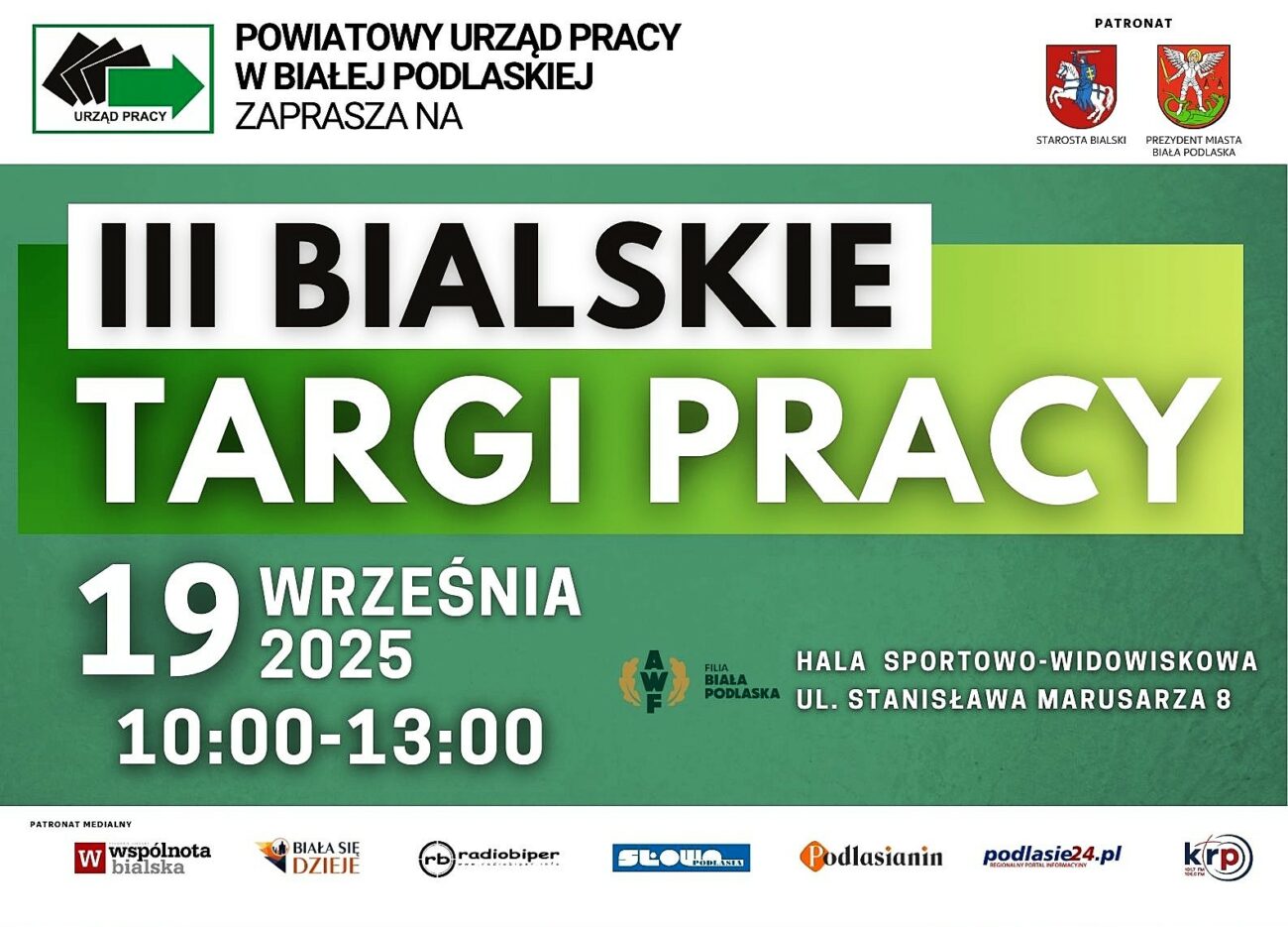 3. Bialskie Targi Pracy już 19 września