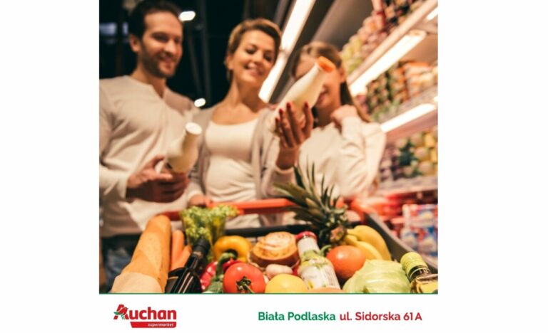 W czwartek otwarcie marketu Auchan w Białej Podlaskiej!