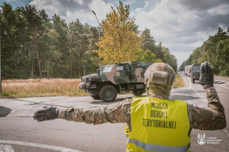 Uwaga, wzmożony ruch wojsk na drogach! 2. Lubelska Brygada OT w ćwiczeniu Żelazny Obrońca-25