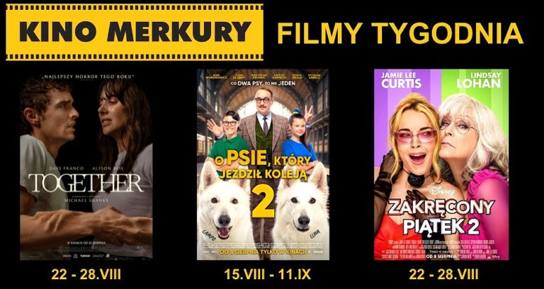 Premiery w kinie Merkury: komedia 'Zakręcony piątek 2' i horror 'Together'