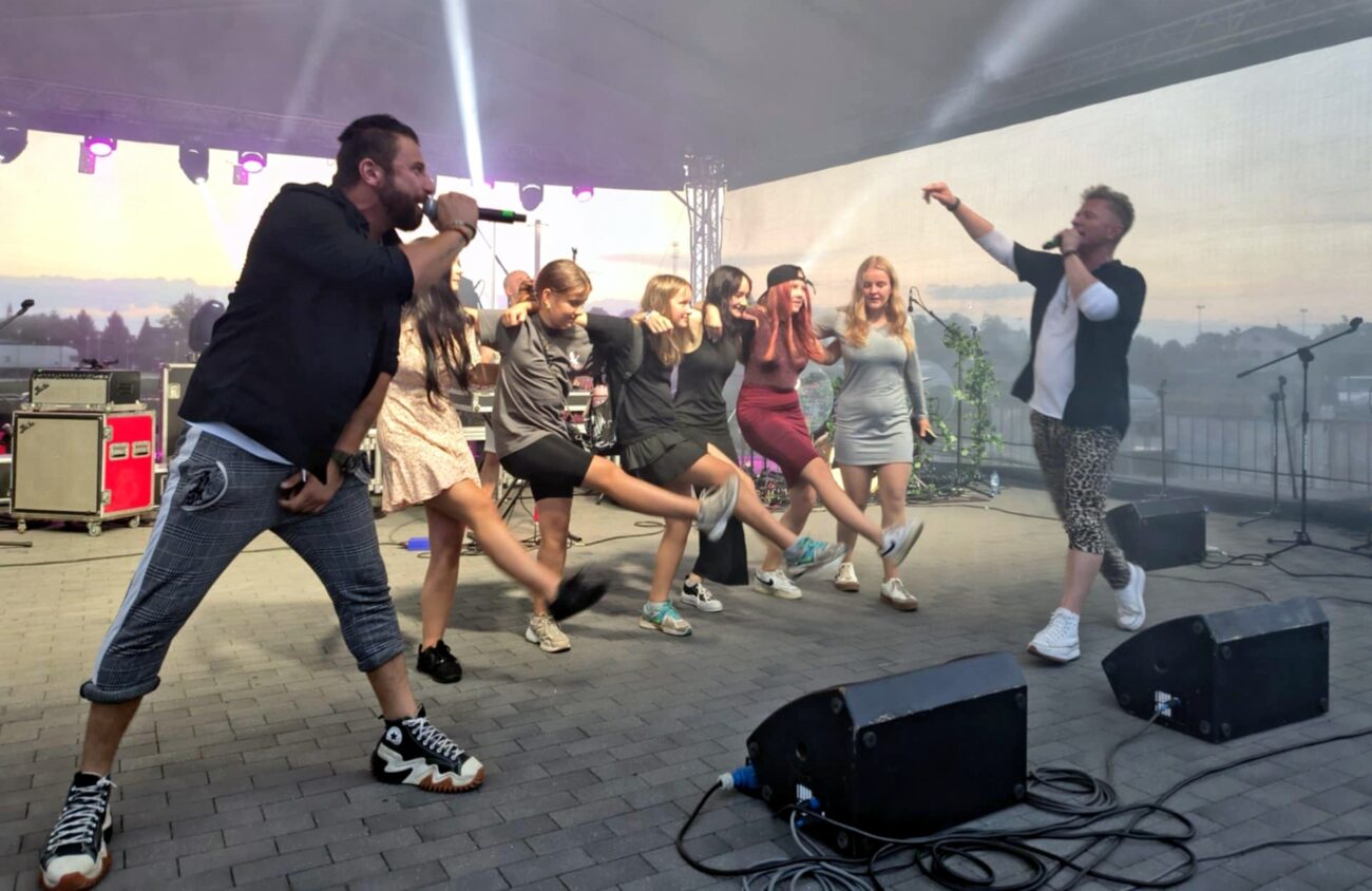 Sport, muzyka oraz gry na zakończenie wakacji w Terespolu
