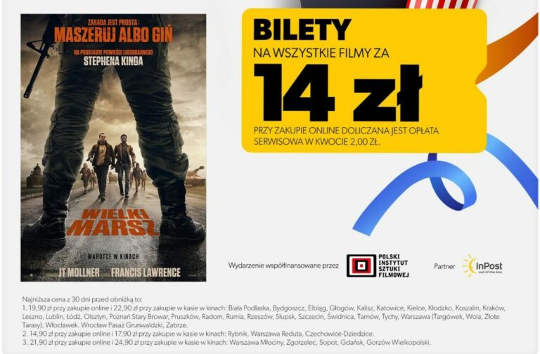 Święto Kina nadchodzi! Przez dwa dni bilety na seanse w Multikinie tylko za 14 zł