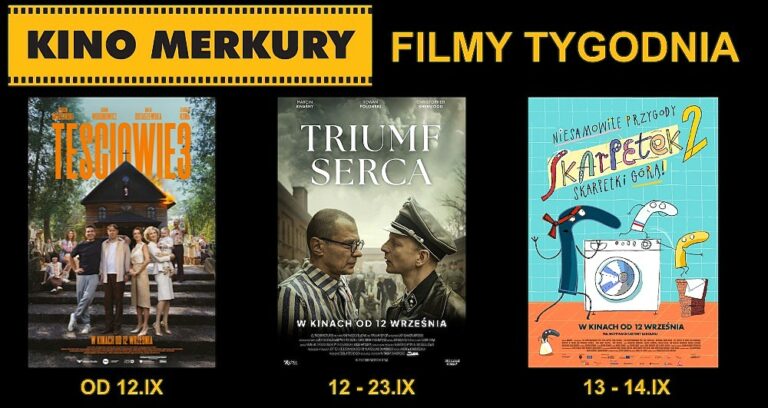 Dramat 'Triumf serca', superkomedia 'Teściowie 3' i horror 'Obecność 4' w kinie Merkury