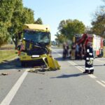 Śmierć kierowcy tira po tym, jak staranował inną ciężarówkę