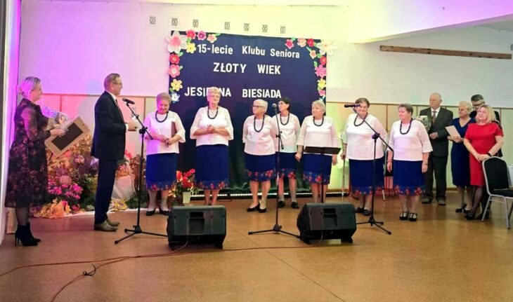 Klub Seniora Złoty Wiek w Małaszewiczach obchodzi jubileusz 15-lecia działalności
