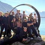 Koło naukowe LEOO i uczniowie klas matematyczno-fizycznych Platerki na wycieczce w Genewie